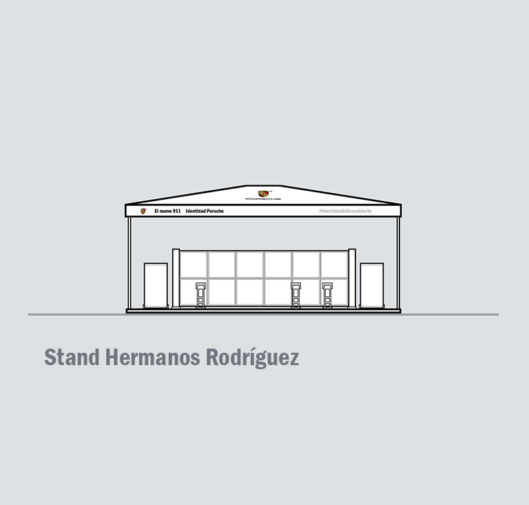 porsche stand hermanos rodriguez design insignia multimedia