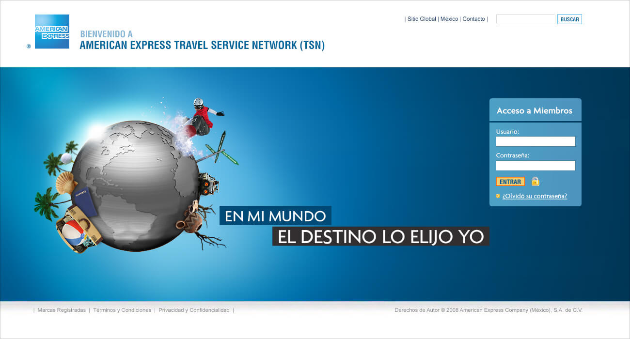 american express web design insignia multimedia