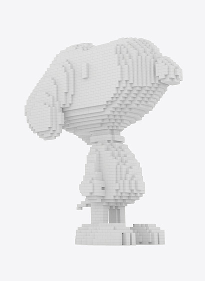 snoopy 3D insignia multimedia