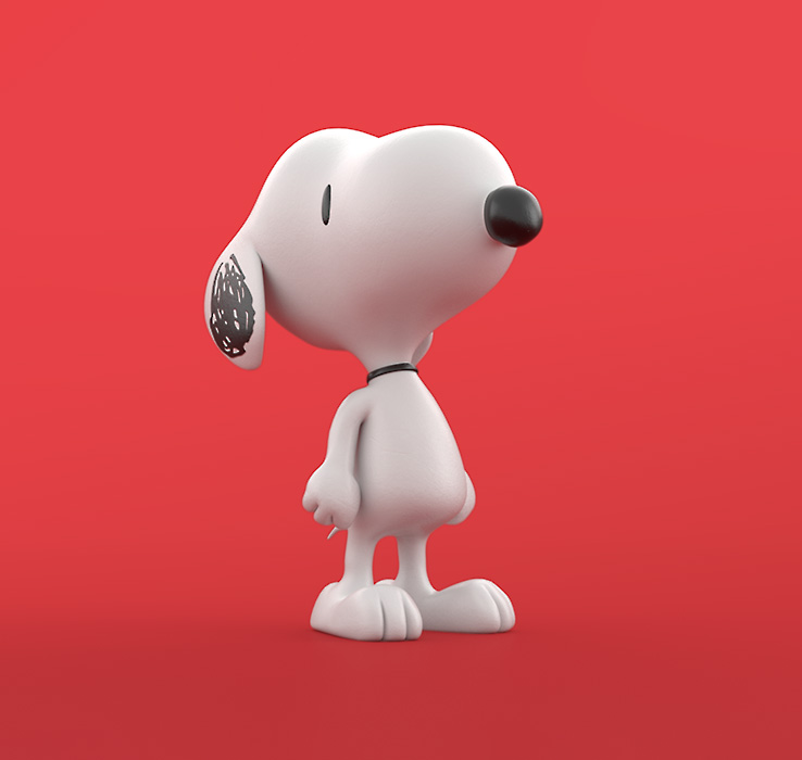 snoopy 3D insignia multimediaMichelin Bibendum